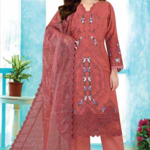 cotton embroidery 3 pieces